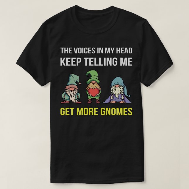 Mehr Gnome III T-Shirt (Design vorne)