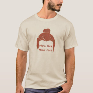 Mehr Haare, mehr Flair (rot) T-Shirt