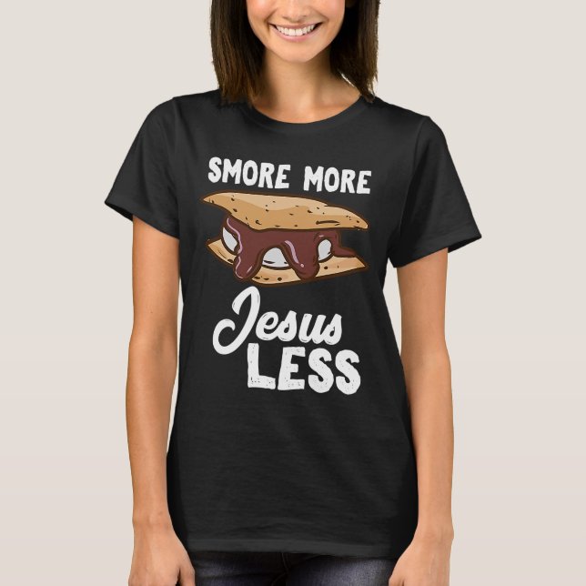 Mehr Jesus weniger T-Shirt (Vorderseite)