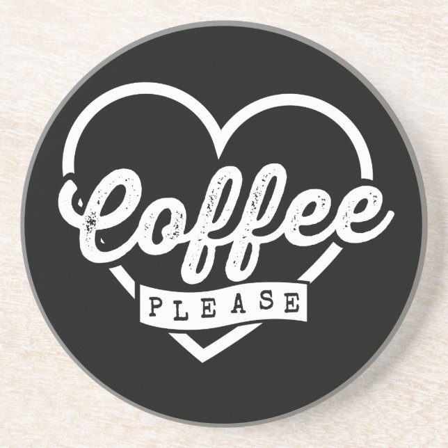 MEHR KAFFEE BITTE GETRÄNKEUNTERSETZER (Vorne)