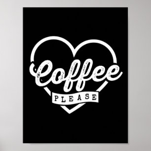 MEHR KAFFEE BITTE POSTER