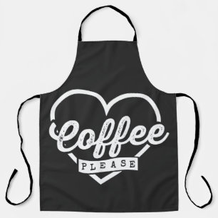 MEHR KAFFEE BITTE SCHÜRZE