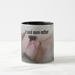 Mehr Kaffee-Katze Tasse