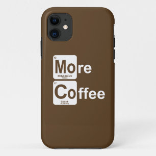 Mehr Kaffee-Periodensystem iPhone 11 Hülle