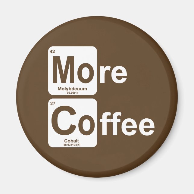 Mehr Kaffeetisch Magnet (Vorne)