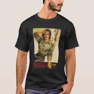 Mehr Krankenschwestern Militärkrankenschwester Ww2 T-Shirt