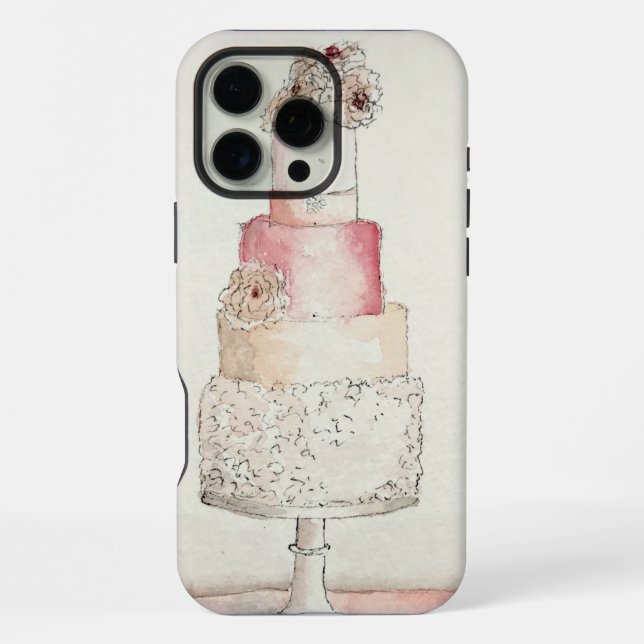 Mehr Kuchen! iPhone Hülle (Rückseite)