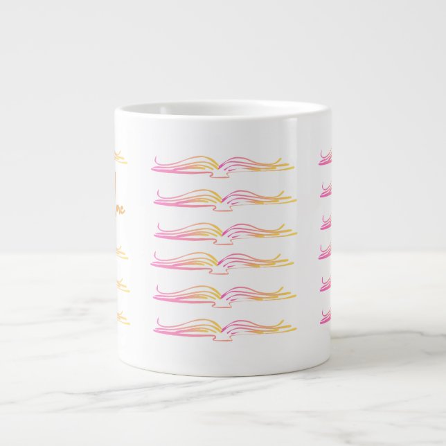 Mehr lesen Jumbo-Tasse (Vorderseite)