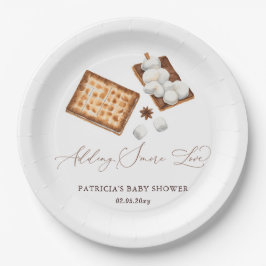 Mehr Liebe Geschlechtsneutrale Babydusche Pappteller