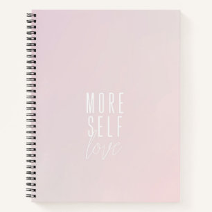 Mehr Liebe Großes SpiralNotebook Notizbuch