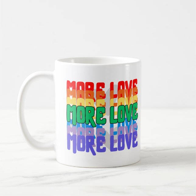 Mehr Liebe Kaffeetasse (Links)