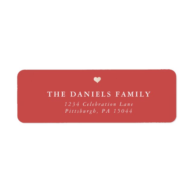 Mehr Liebe, mehr Freude | Rot (Vorne)