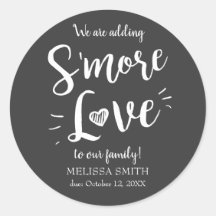 Mehr Liebe S'mores Babydusche