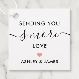 Mehr Liebe-Tag, Hochzeitrosa Geschenkanhänger