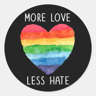 Mehr Liebe Weniger Hass Sticker