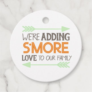 Mehr Liebe Woodland Baby Duwer Fevor Tags Geschenkanhänger