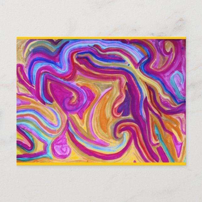 Mehr Meeres-Zonen Postkarte (Vorderseite)