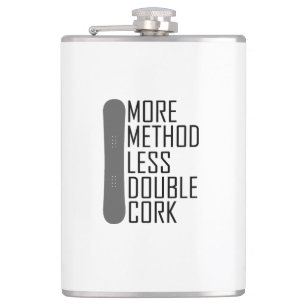Mehr Methode weniger Doppelkorken Flachmann
