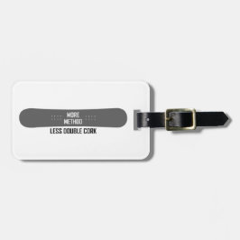 Mehr Methode weniger Doppelkorken Gepäckanhänger