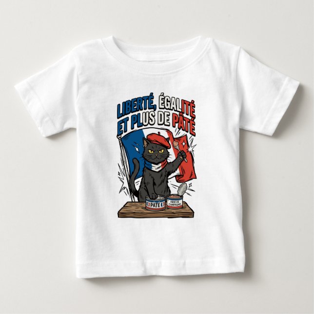Mehr Pâté Baby T-shirt (Vorderseite)