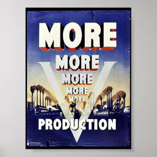Mehr Produktion Poster
