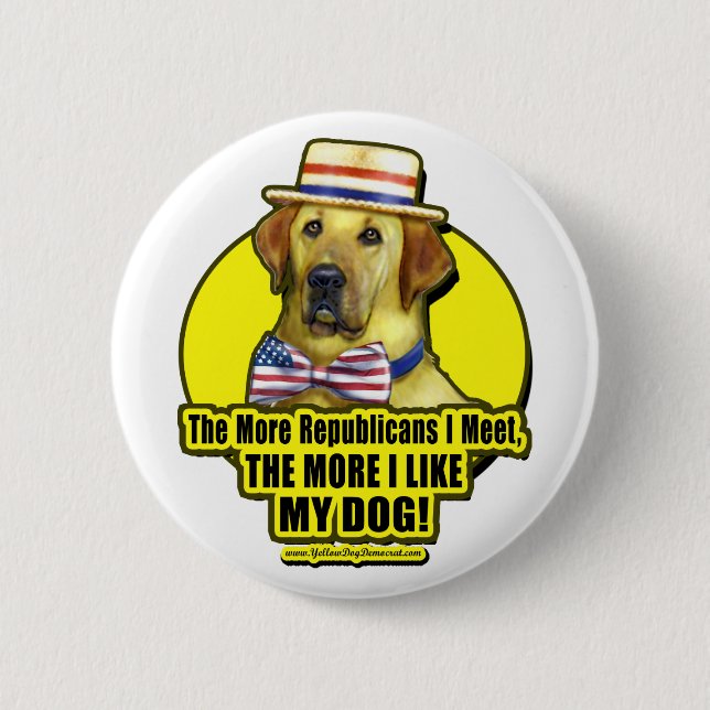 Mehr Republikaner treffe ich Knopf Button (Vorderseite)