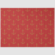 Mehr Rot und Navy Nautical Serie Design 15