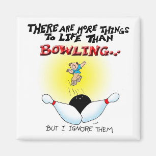 Mehr Sachen als Bowling Magnet
