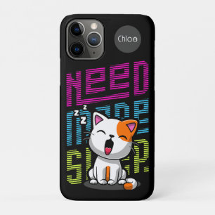 Mehr Schlaf brauchen Funny Cat niedlicher Ausspr Case-Mate iPhone Hülle