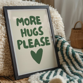 Mehr Schläger Bitte Wall Art Print | Wohngestaltun Poster