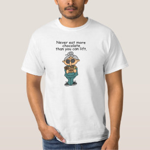 Mehr Schokolade-Spaß T-Shirt
