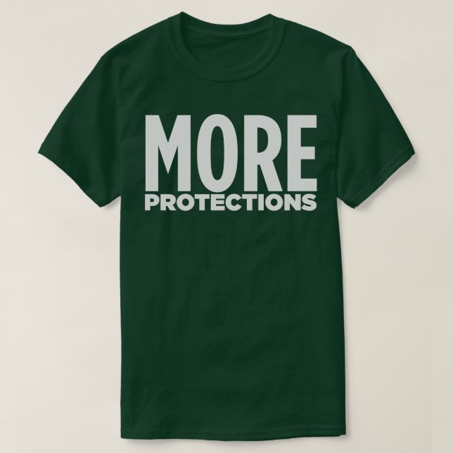 MEHR SCHUTZ T-Shirt (Design vorne)
