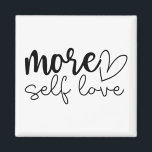 "Mehr Selbst-Liebe" Boho Inspiration Motivierend Magnet<br><div class="desc">Fügen Sie Ihrem Alltag mit diesem "Mehr Selbst-Liebe"-motivierend Magneten eine sanfte Erinnerung hinzu. Es ist in modernem minimalistischem Stil mit sanften, beruhigenden Tönen und eleganter Typografie konzipiert und eignet sich perfekt zur Förderung von Selbstversorgung, Selbstwertschätzung und positiver Energie. Egal, ob auf Ihrem Kühlschrank, Ihrem Büro oder Ihrem Schließfach, dieser kleine,...</div>