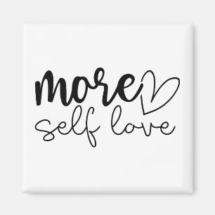 "Mehr Selbst-Liebe" Boho Inspiration Motivierend Magnet
