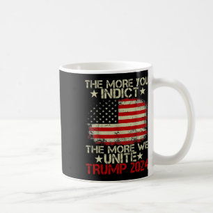 Mehr Sie sagen, je mehr wir Maga Trump Indic verei Kaffeetasse