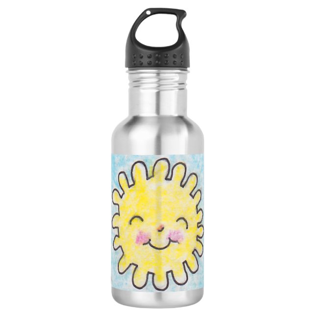 Mehr Sonnenschein Trinkflasche (Vorderseite)