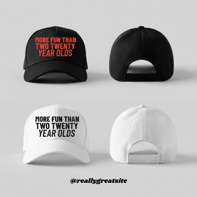 Mehr Spaß als zwei Zwanzigjährige Truckerkappe (Von Creator hochgeladen)