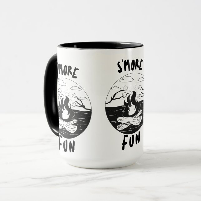 Mehr Spaß Tasse (Vorderseite Links)