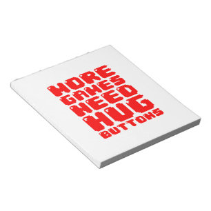 MEHR SPIELE BRAUCHEN UMFANGREICHE SCHALTFLÄCHEN NOTIZBLOCK