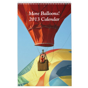 Mehr steigt Kalender 2013 im Ballon auf