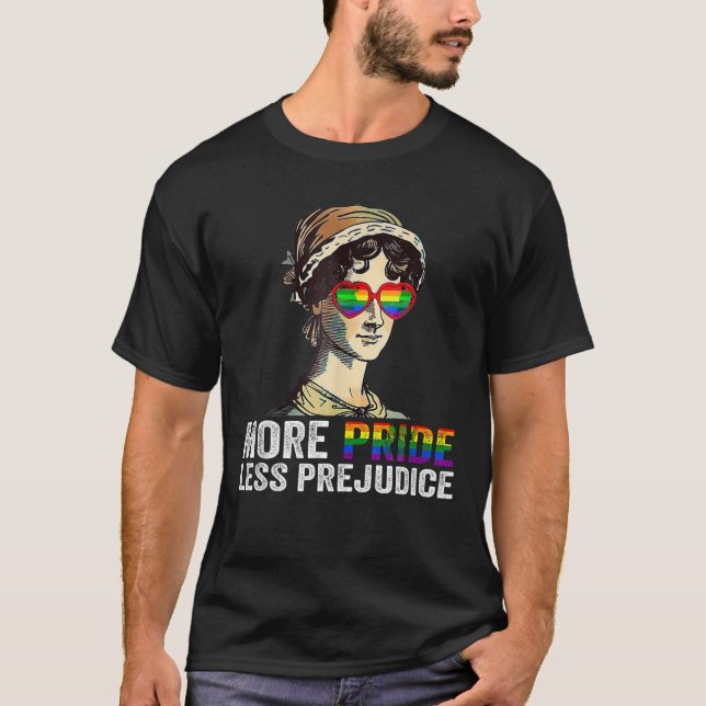 Mehr Stolz weniger Vorurteil LGBT Gay stolz Ally S T-Shirt (Vorderseite)