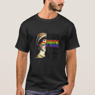 Mehr Stolz weniger Vorurteil LGBT Gay stolz Ally S T-Shirt
