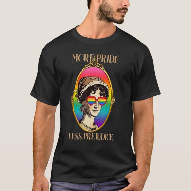 Mehr Stolz weniger Vorurteil LGBT Gay stolz Ally S T-Shirt (Vorderseite)