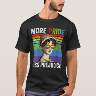 Mehr Stolz weniger Vorurteil Pride Monat Retro T S T-Shirt