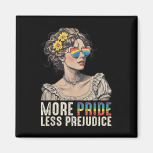 Mehr Stolz weniger Vorurteile Lgbt Queer Vintage K Magnet