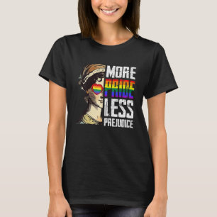Mehr Stolz Weniger Vorurteile Lgbt Schwule Stolz V T-Shirt
