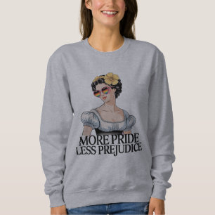 Mehr Stolz Weniger Vorurteile LGBTQ Stolzer Verbün Sweatshirt
