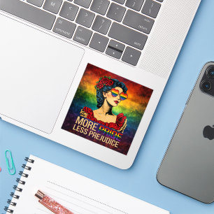 Mehr Stolz, weniger Vorurteile: Pride-Monat LGBTQ Aufkleber