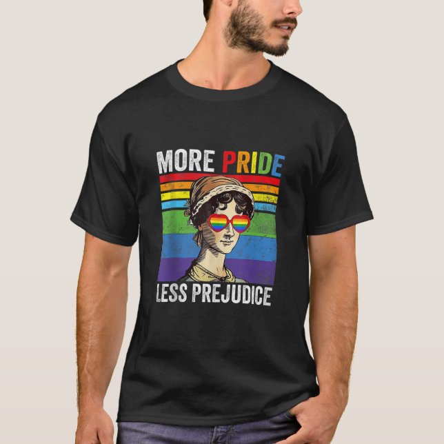 Mehr Stolz weniger Vorurteile schwul Gay Stolz All T-Shirt (Vorderseite)