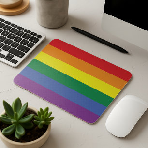 Mehr Stolz, weniger Vorurteile Stolz Monat LGBTQ Mousepad